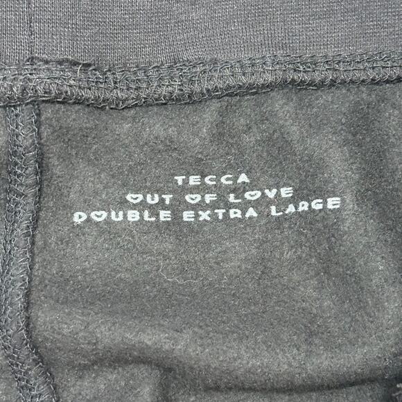 Lil‎ Tecca Merch Out Of Love Black White Mens 2XL Rapper Streetwear Sweat Shorts - Picture 3 of 11
